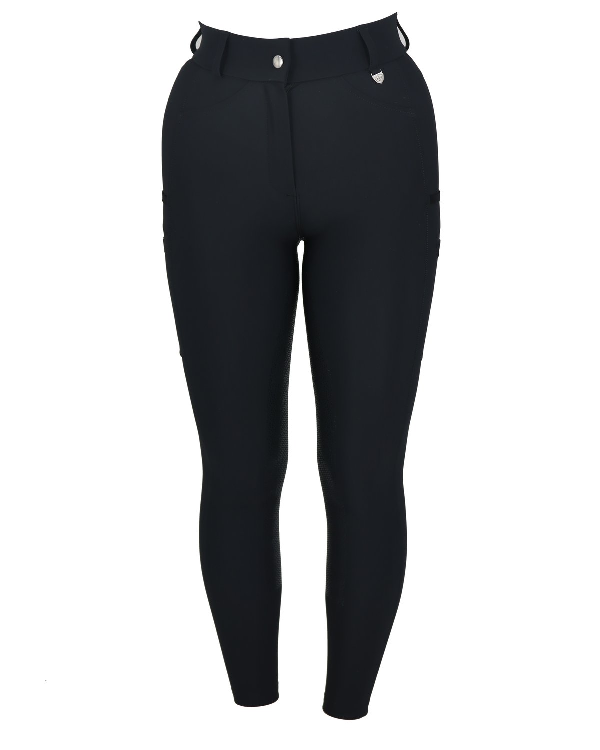 Woof Wear Hybrid Riding Tights - Full Seat Black. Equestrian Apparel for Comfort and Style.