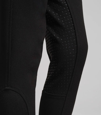 Black Riding Breeches Girl's Full Seat Gel - Equestrian Apparel