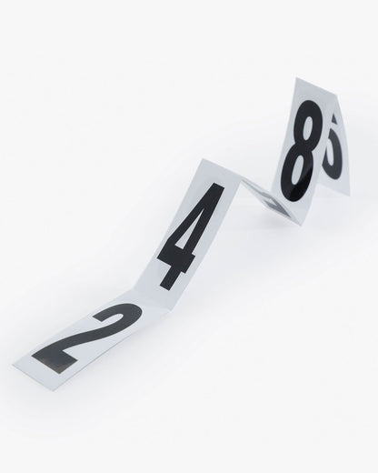 Black Bridle Competition Number Holder: Equestrian Event Number Display