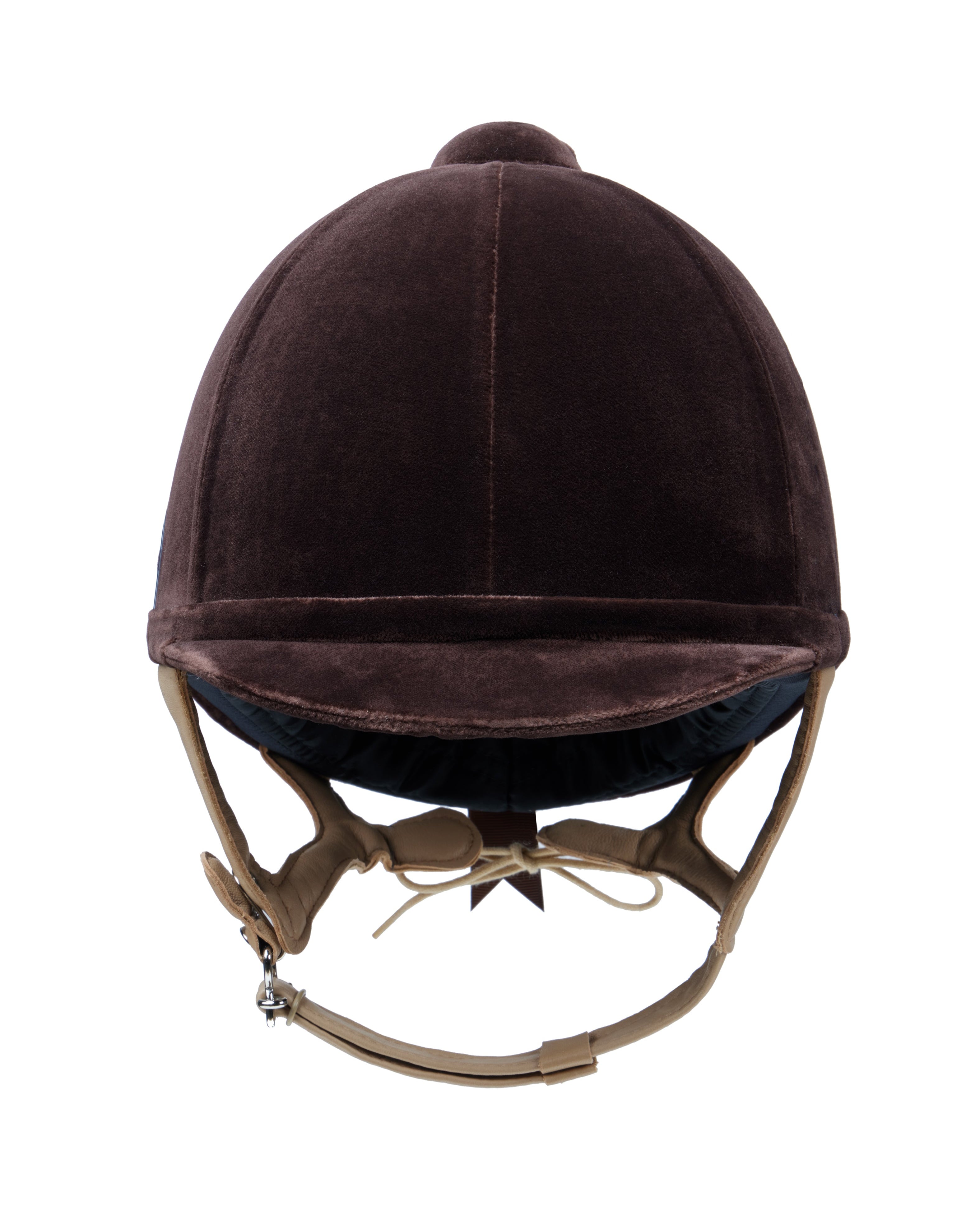 Charles Owen Fian Brown Velvet Equestrian Helmet. Premium Horse Riding Safety Gear. #EquestrianHelmet #CharlesOwen