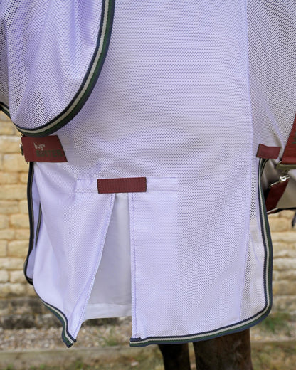 Premier Equine Bug Buster Fly Rug with Detachable Neck and Belly Flap Lavender