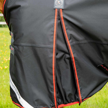 Premier Equine Buster 250g Turnout Rug with Classic Neck Cover Black