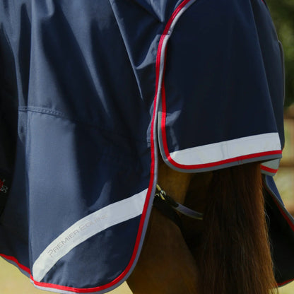 Premier Equine Buster 50g Turnout Rug with Snug-Fit Neck Cover Navy