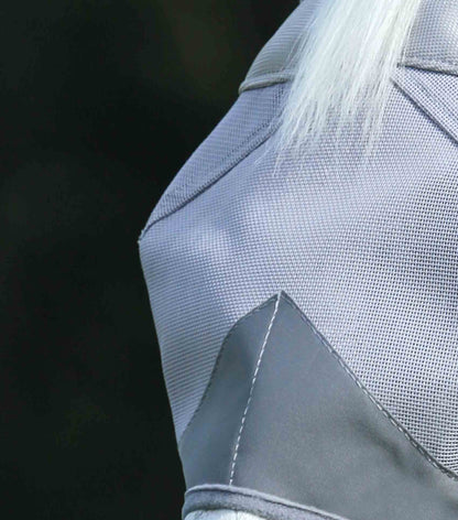 PREMIER EQUINE BUSTER Fly Mask - Silver Horse Fly Mask, UV Protection