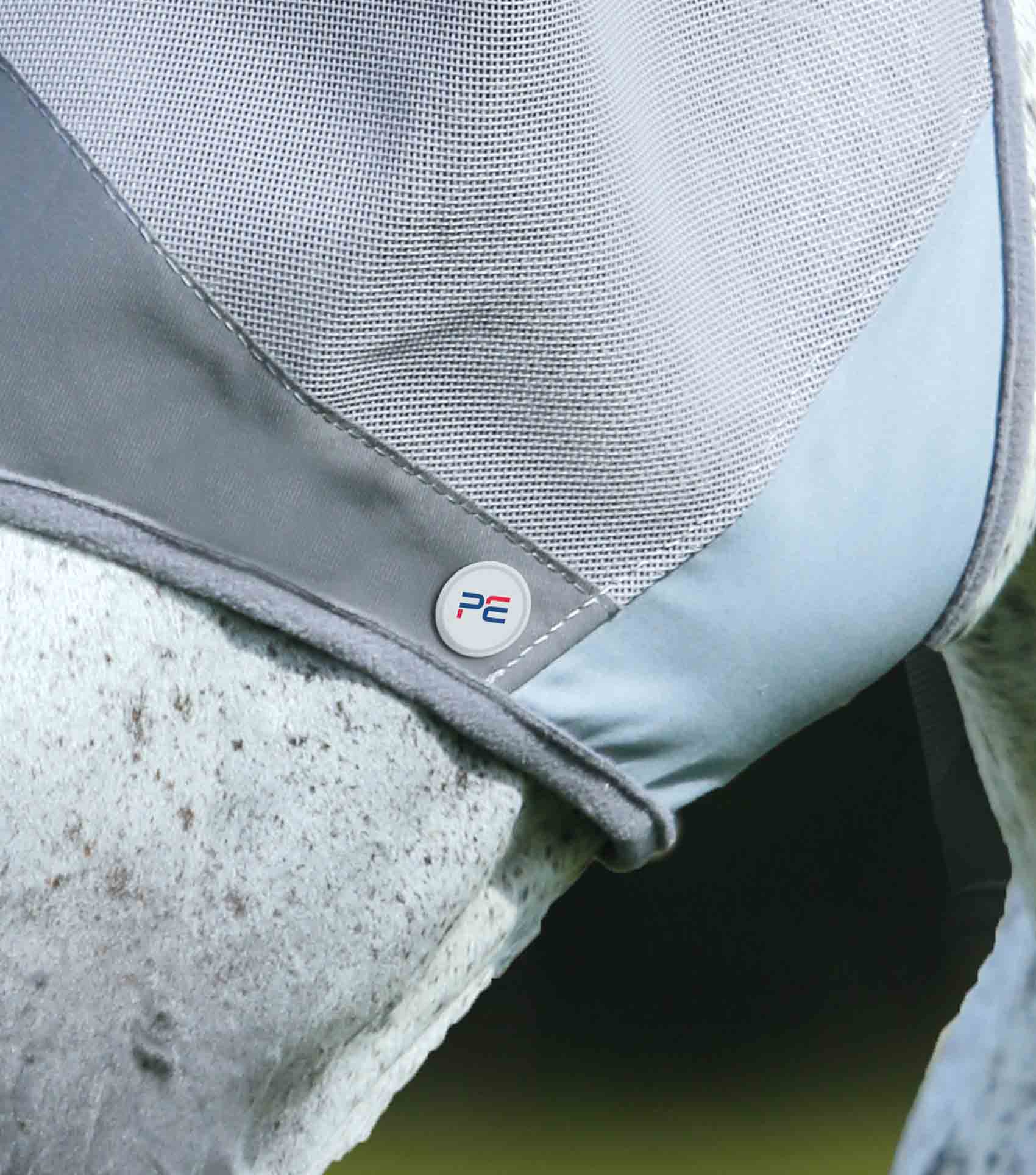Premier Equine Buster Fly Mask Standard Silver