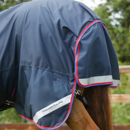 Premier Equine Buster Hardy 0g Half Neck Turnout Rug Navy