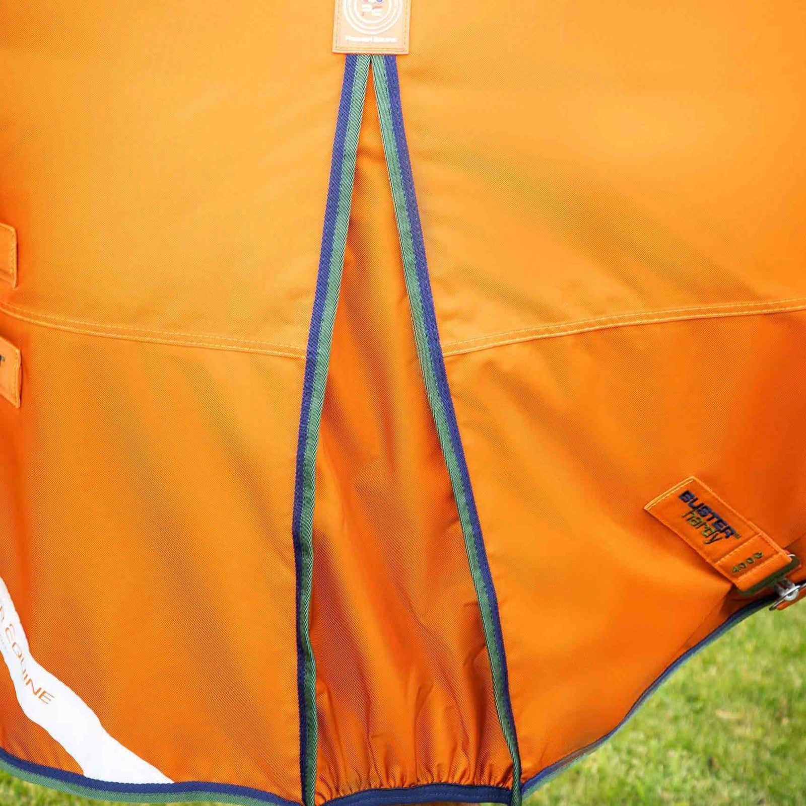 Premier Equine Buster Hardy 400g Half Neck Turnout Rug Burnt Orange