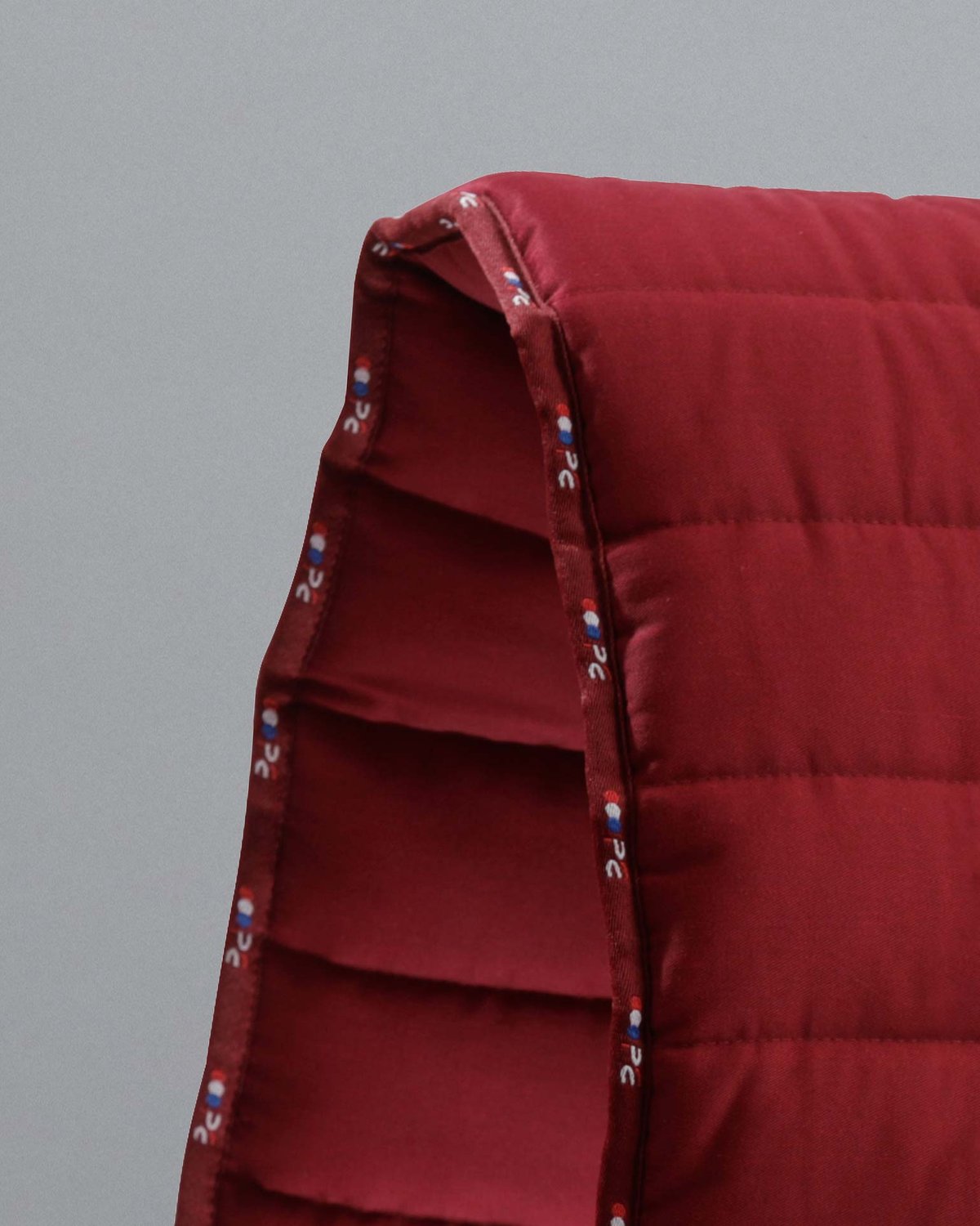 Premier Equine Buster Reversible Saddle Pad - Burgundy Cotton Quilted Design