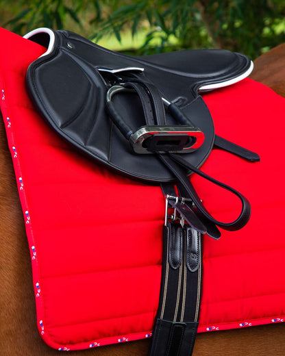Red Premier Equine Reversible Saddle Pad for Horse Training | Equiflair