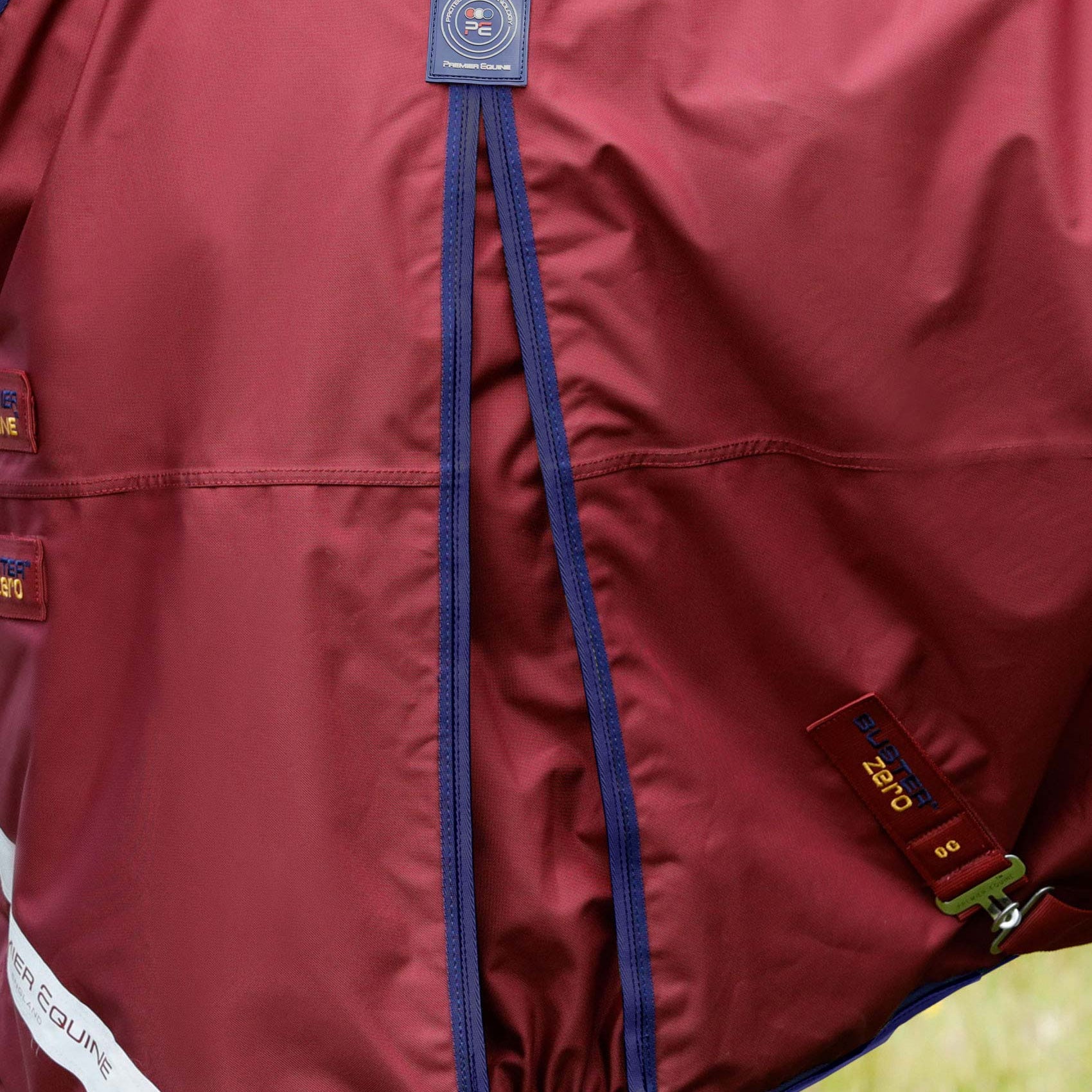 Premier Equine Buster Zero Original Turnout Rug Burgundy