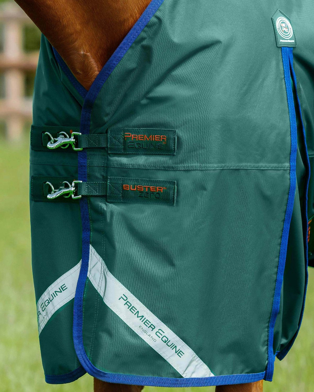 Premier Equine Buster Zero Original Turnout Rug Green