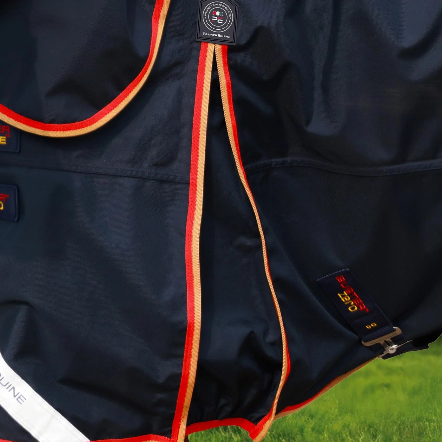 Premier Equine Buster Zero Turnout Rug with Classic Neck Cover Navy