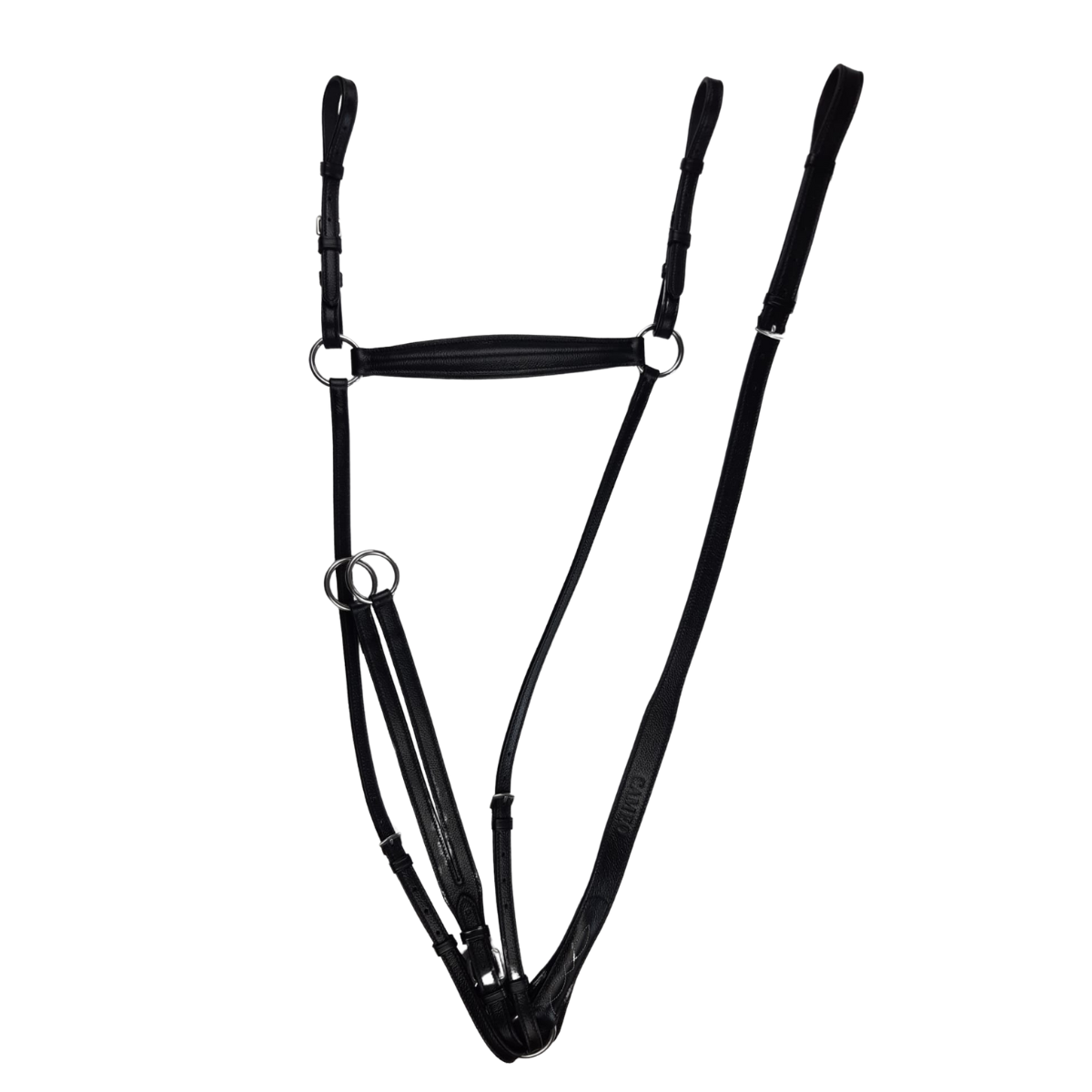 CAMEO CORE BLACK Horse Breastplate - Equestrian Saddle Stability Equipment
