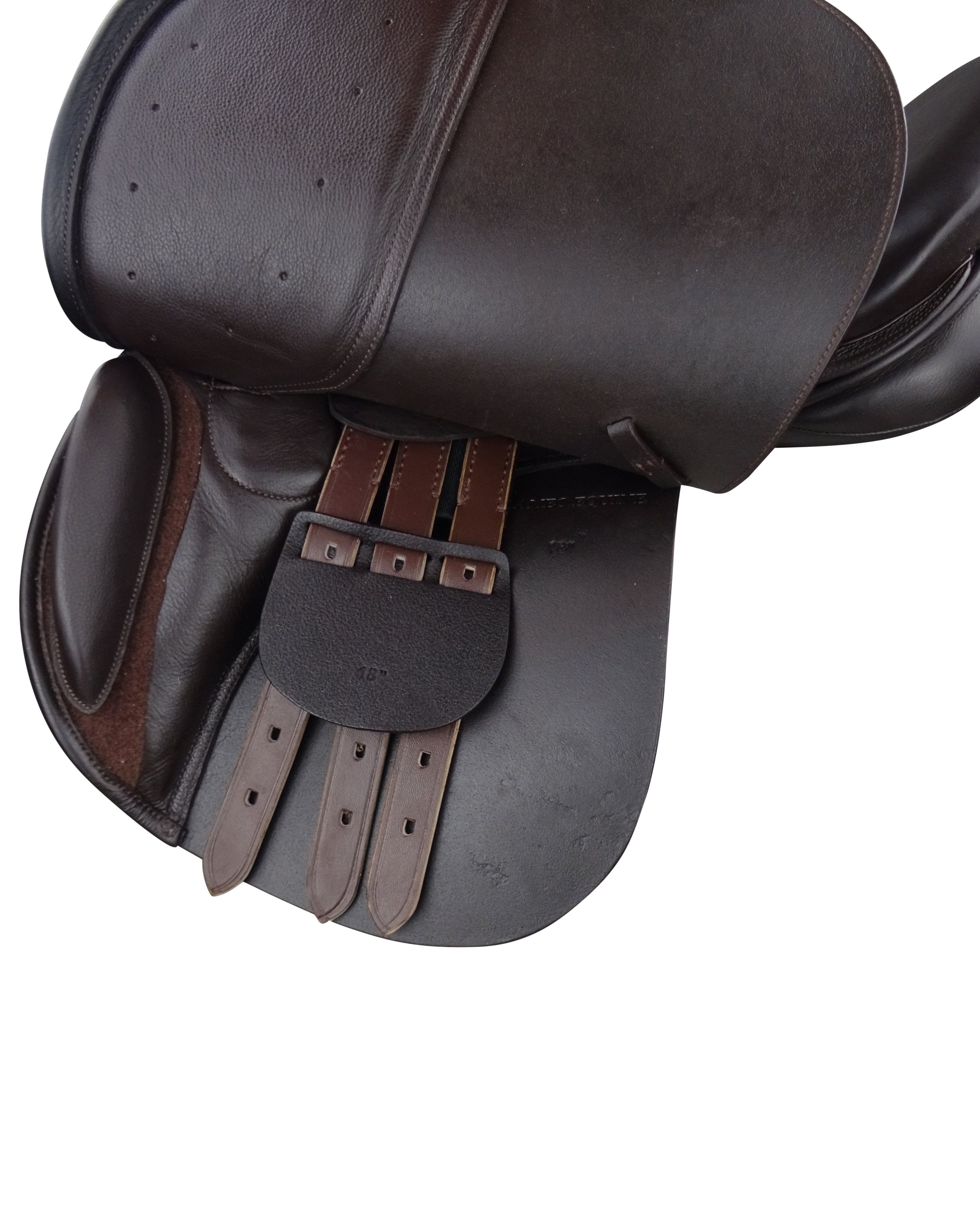 Brown GP Saddle for Equestrian Riders | Versatile General Purpose Saddle for Jumping & Training