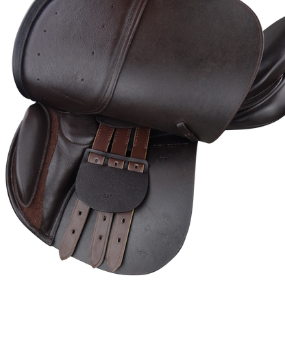Brown GP Saddle for Equestrian Riders | Versatile General Purpose Saddle for Jumping & Training