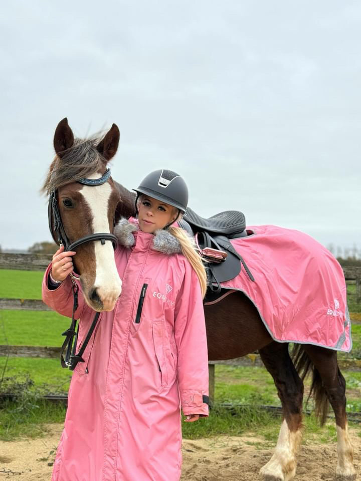 EQUIDRY Evolution Women's Thick Fleece Penelope Pink