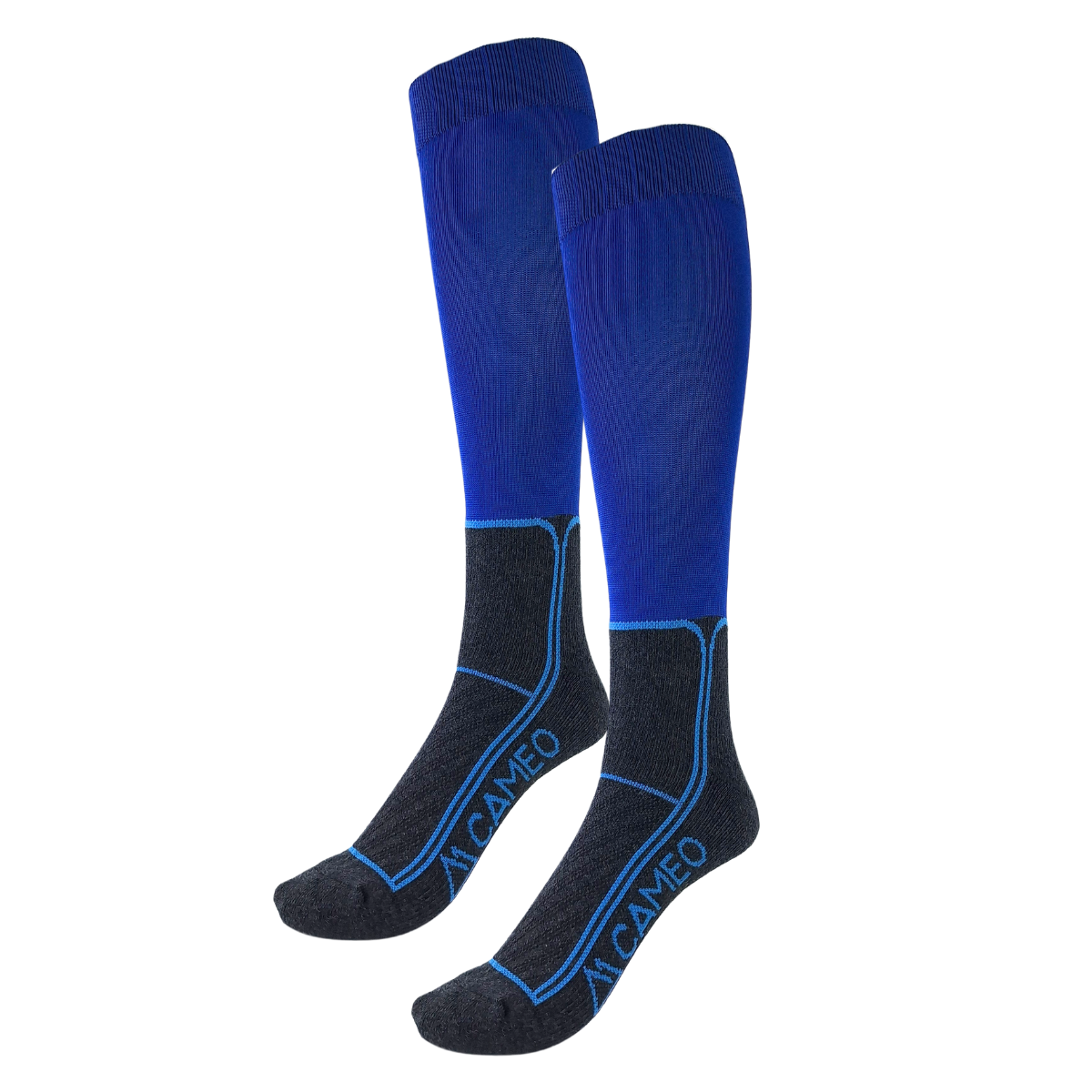 CAMEO Thinsulate Technical Riding Sock - Navy Blue - Thermal Horse Riding Socks for Winter Boots