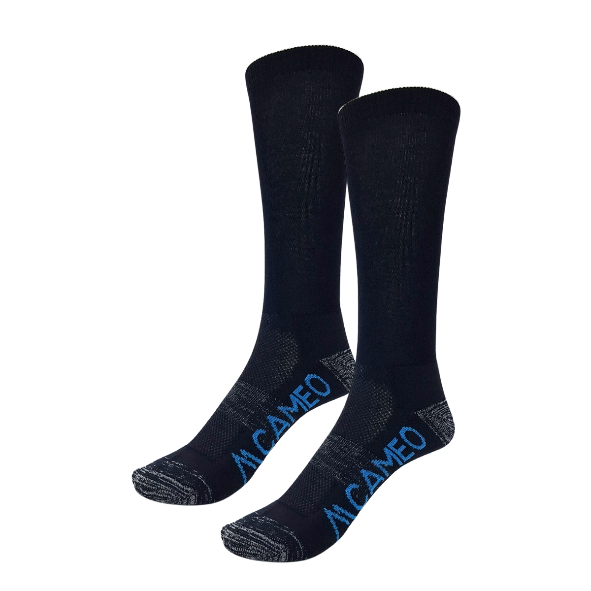 CAMEO Bamboo Boot Socks Black | Equiflair: Comfortable, Moisture-Wicking, Antibacterial Socks