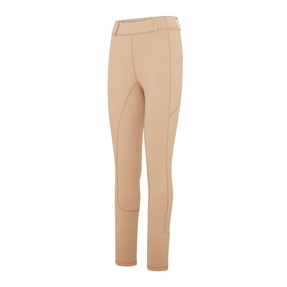 Cameo Thermodry Riding Tights Beige - Equestrian Thermo Pants for Women, Comfortable and Stylish Riding Apparel