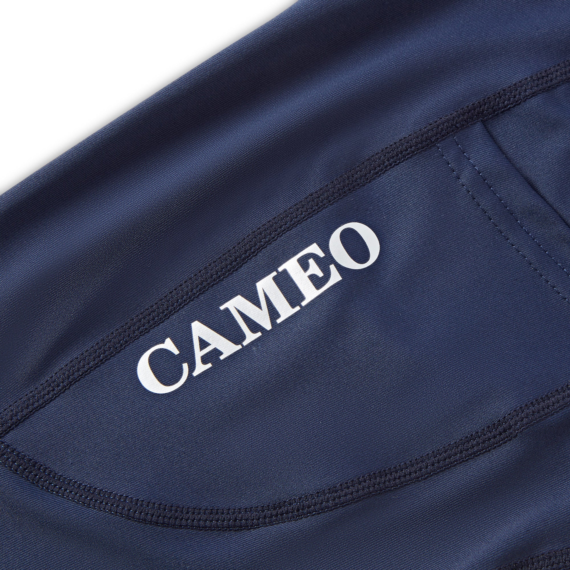 CAMEO Junior Performance Riding Tights in Pale Grey - Equestrian Apparel with CameoGrip for Secure Grip and Comfortable Ride