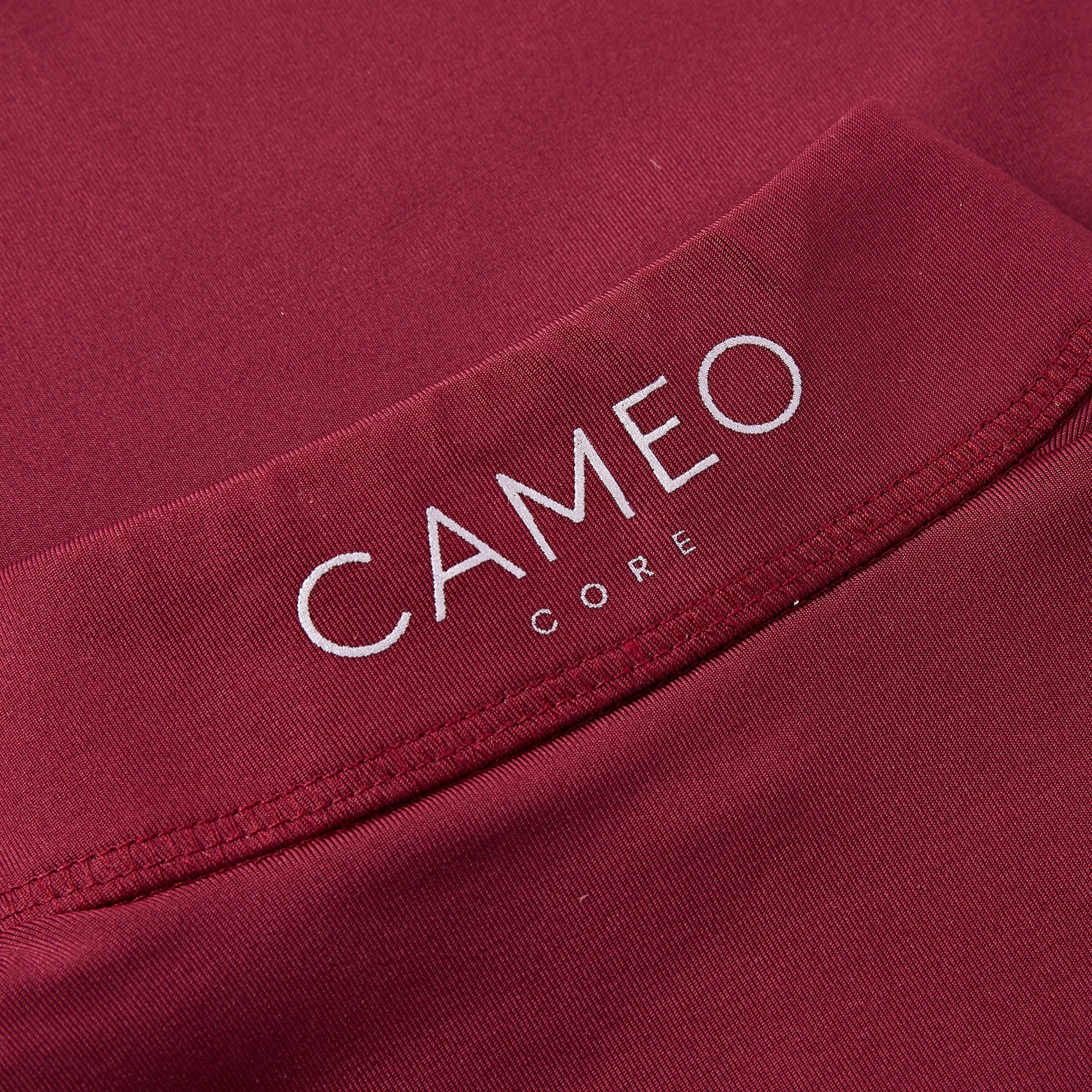 CAMEO CORE Baselayer - Equestrian Performance Apparel, Red Riding Leggings, Technical Fabric