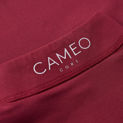 CAMEO CORE Baselayer - Equestrian Performance Apparel, Red Riding Leggings, Technical Fabric