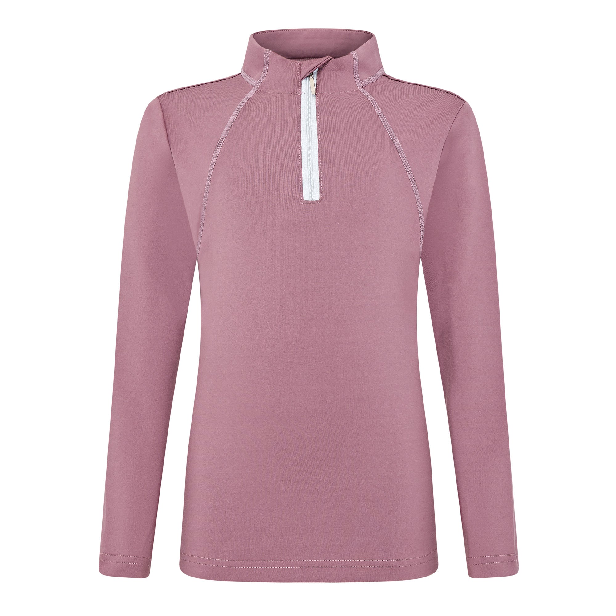 CAMEO JUNIOR CORE BASELAYER - Performance Equestrian Baselayer, Sporty Purple Shirt for Girls Riding & Competitions