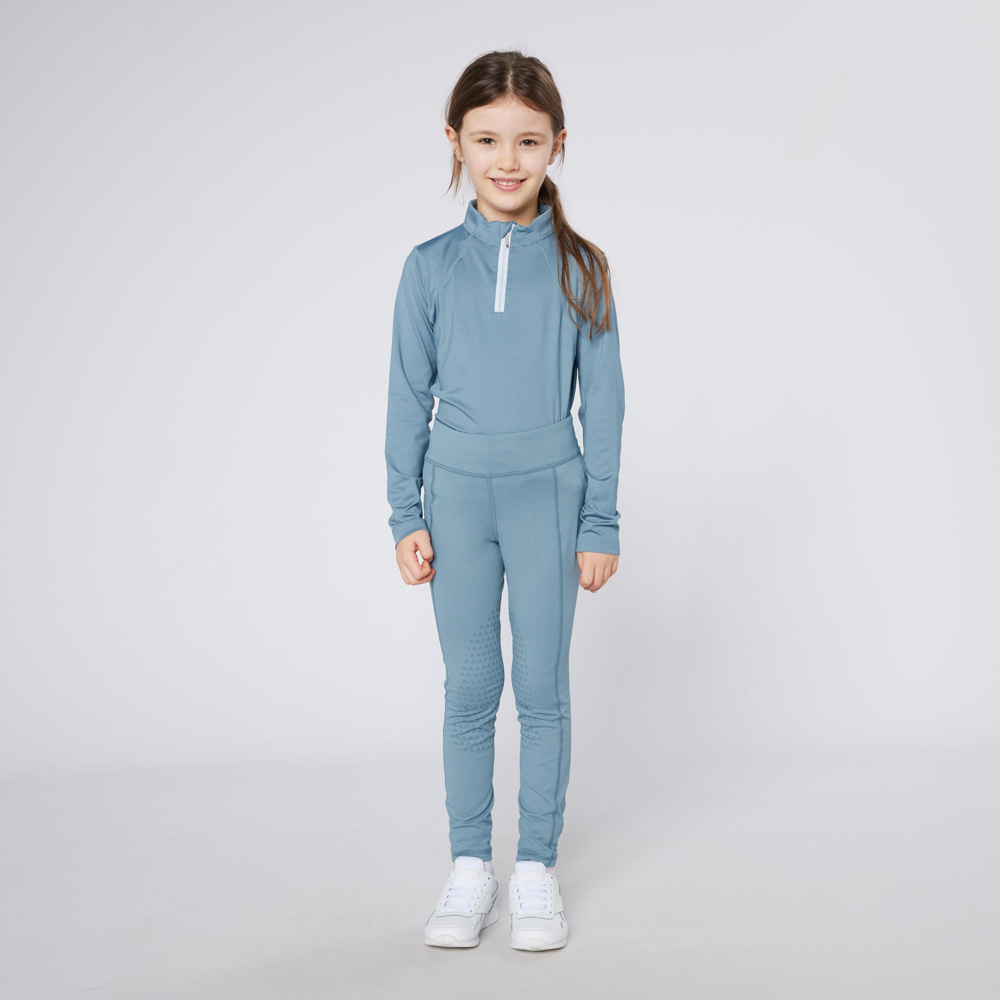 CAMEO Junior Riding Tights: Child's Equestrian Leggings with CameoTech & Silicone Grip