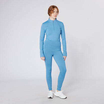 CAMEO CORE COLLECTION TIGHTS AIRFORCE BLUE Ladies Riding Tights Equestrian Apparel