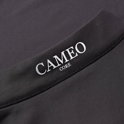 CAMEO CORE Black Baselayer | Ladies Equestrian Riding Shirt | Equiflair