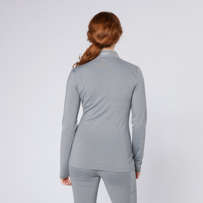 CAMEO Ladies Riding Baselayer - Grey Equestrian Clothing - Equiflair Core Collection