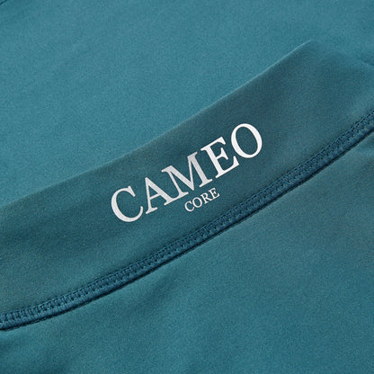 CAMEO CORE Baselayer Teal | Ladies Riding Top | Equiflair Equestrian Apparel