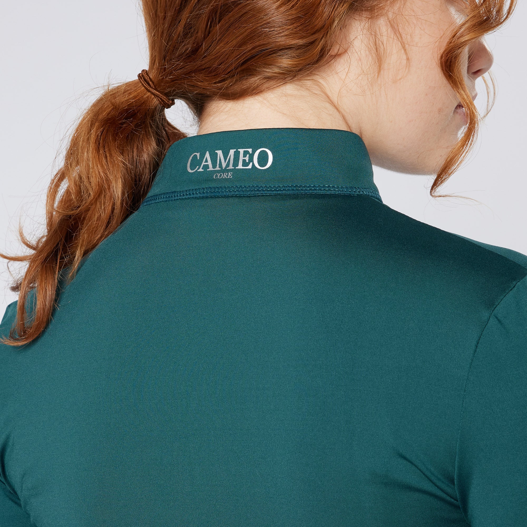 CAMEO Baselayer Teal: Ladies Equestrian Riding Baselayer | Comfortable & Stylish