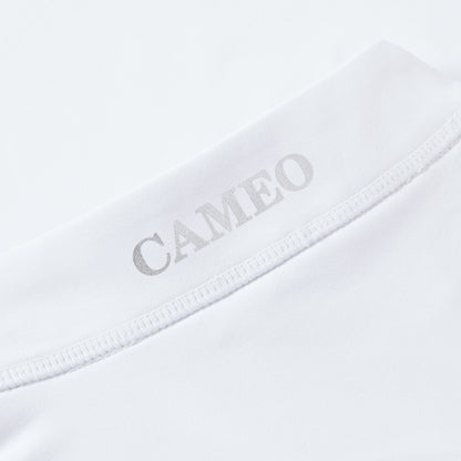 CAMEO Baselayer White Ladies Equestrian Riding Apparel - Comfortable & Stylish
