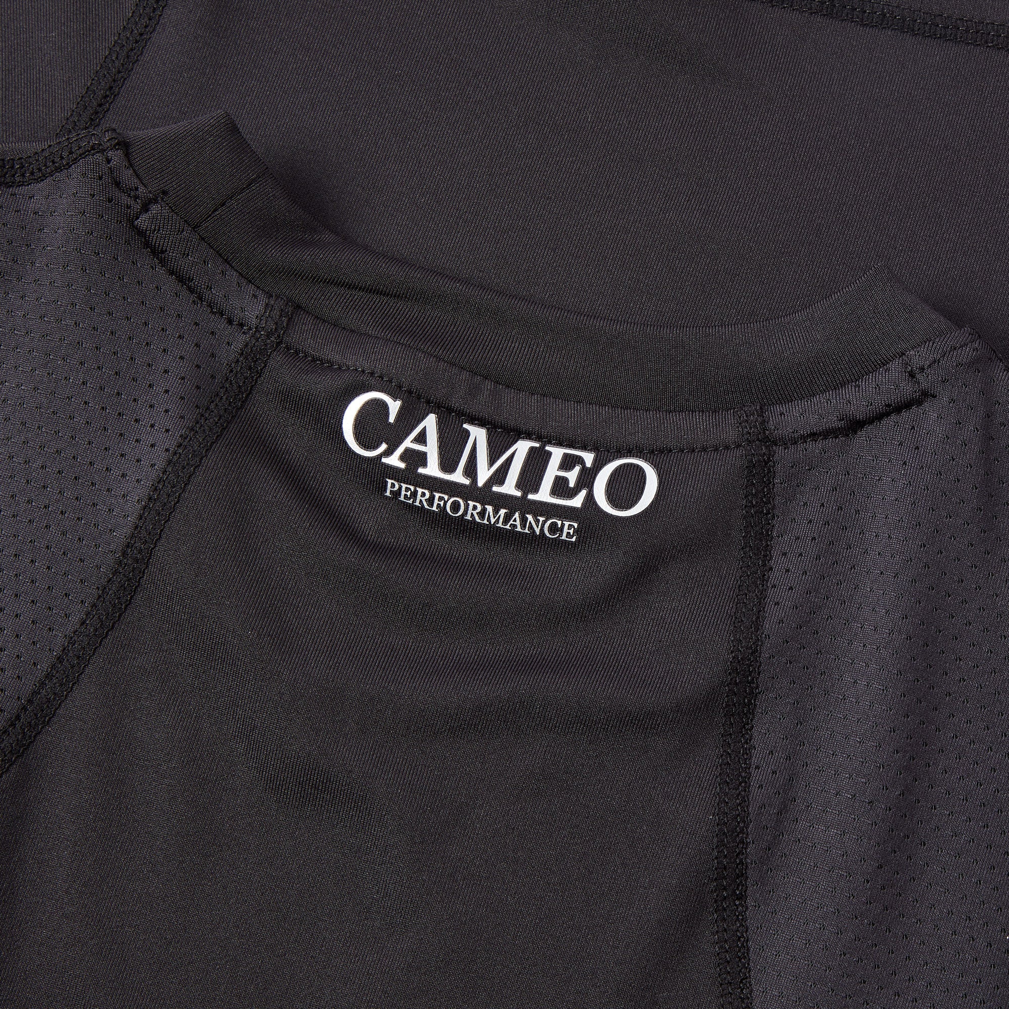 Cameo Performance Baselayer Black - Equestrian Shirt, Breathable, Comfortable Riding Apparel