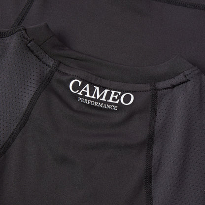 Cameo Performance Baselayer Black - Equestrian Shirt, Breathable, Comfortable Riding Apparel