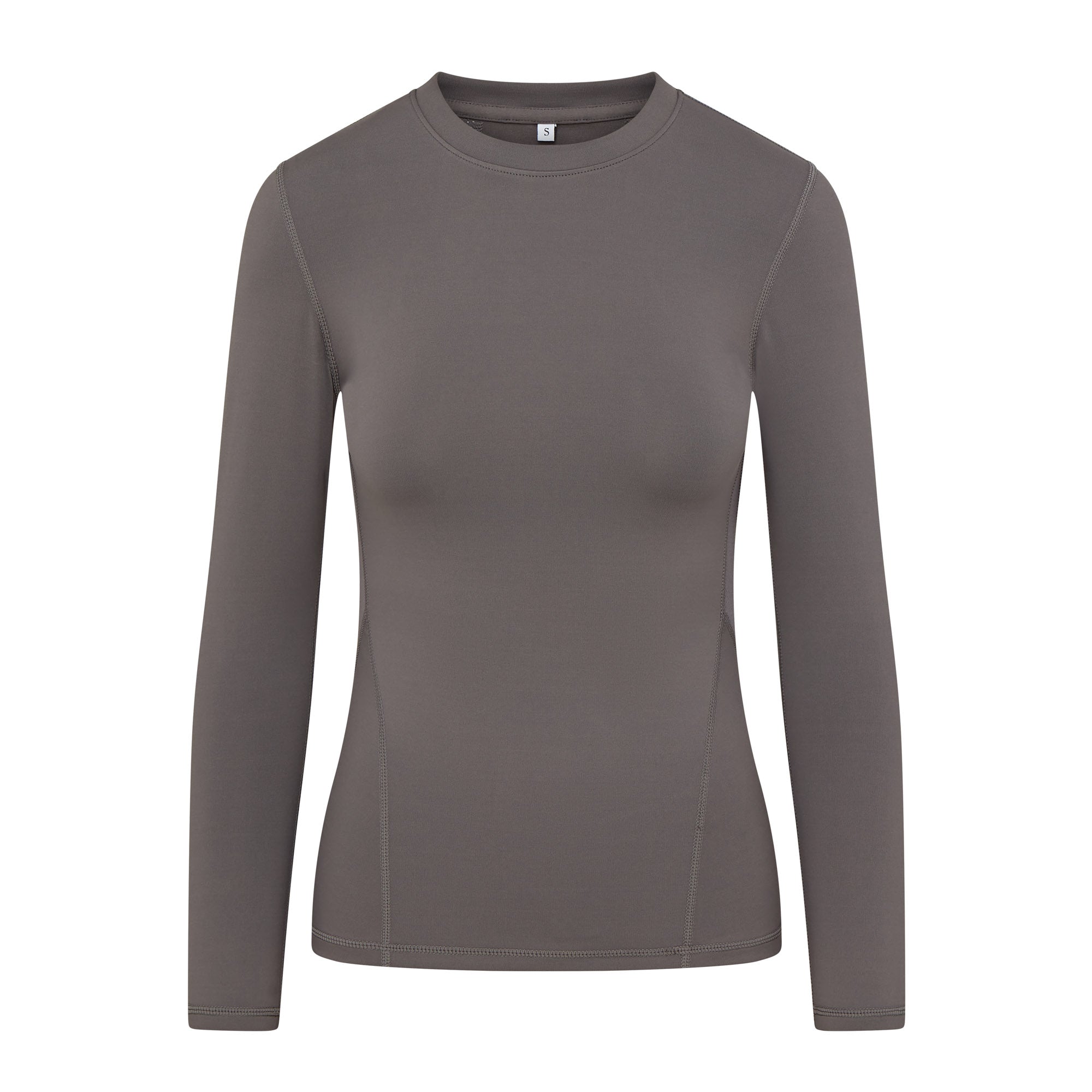 Charcoal Equestrian Baselayer | Long Sleeve Performance Shirt for Riding | Equiflair