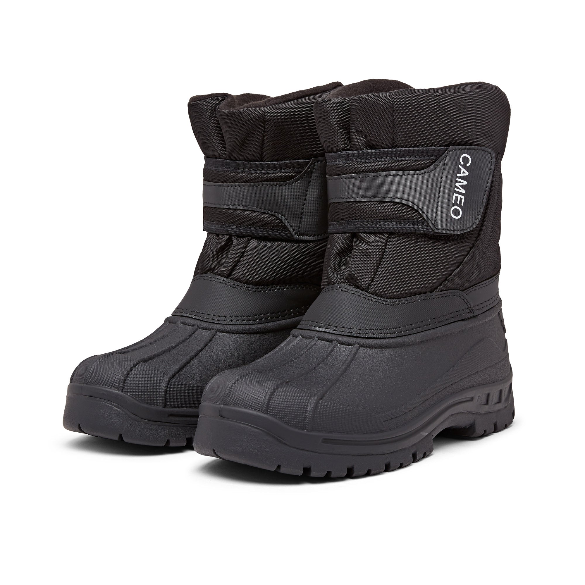 Cameo Mucker Boots - Black Waterproof Work Boots for Gardening & Yard Work