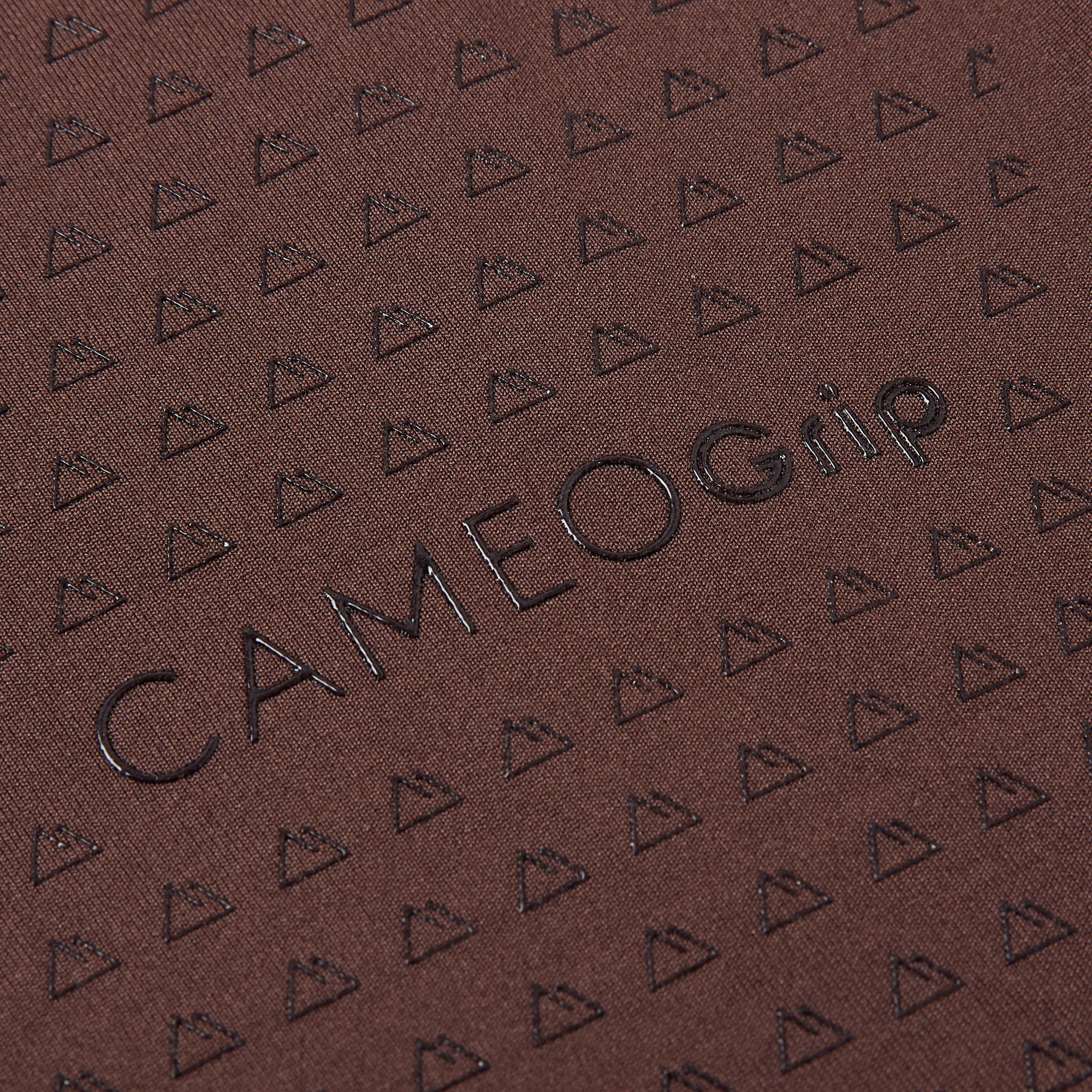 CAMEOgrip Winter Riding Tights - Brown: Silicone Knee, Thermal Fabric for Warm Horseback Riding