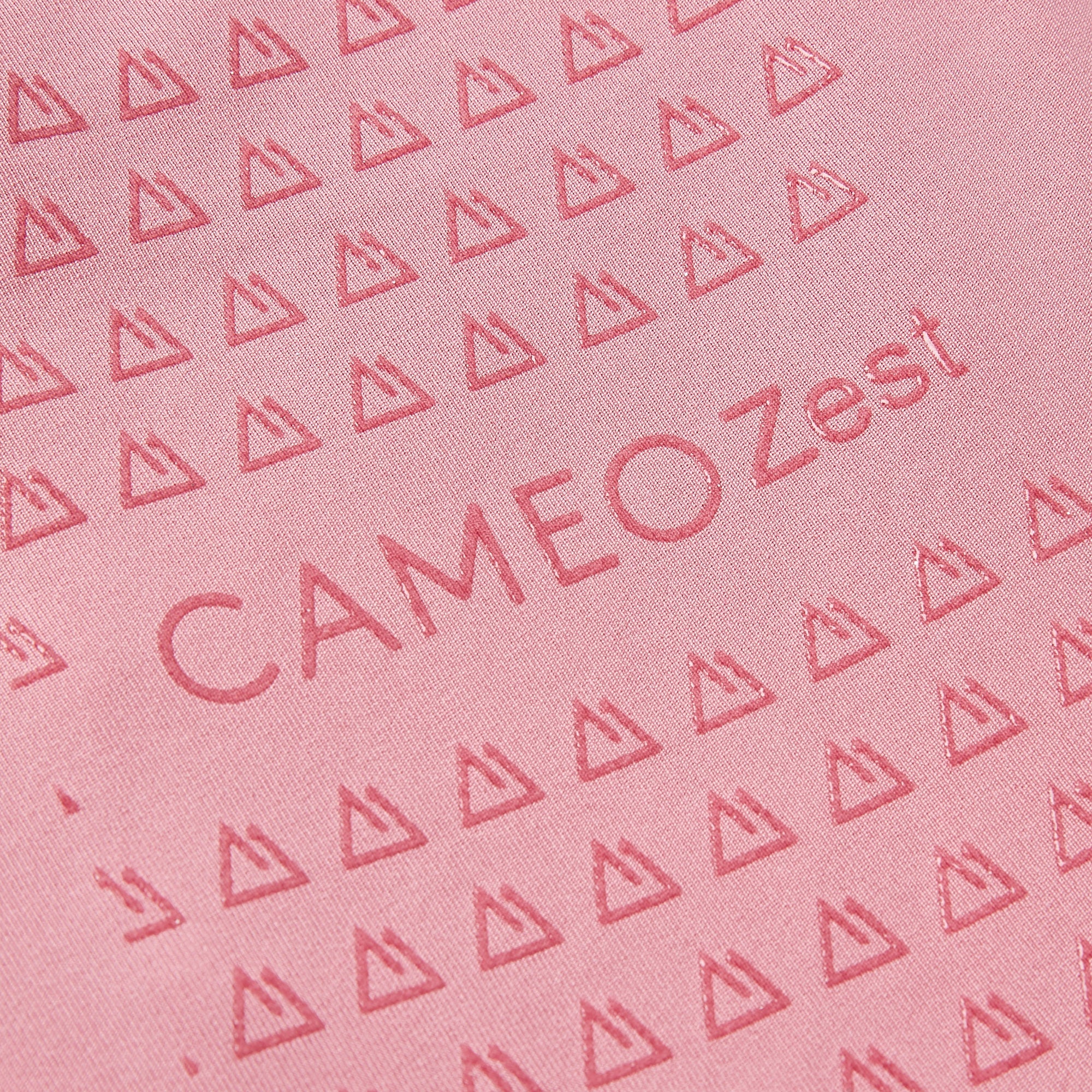 Cameo Junior Zest Riding Tights Fabric Close-up - Equiflair Performance Equestrian Apparel.