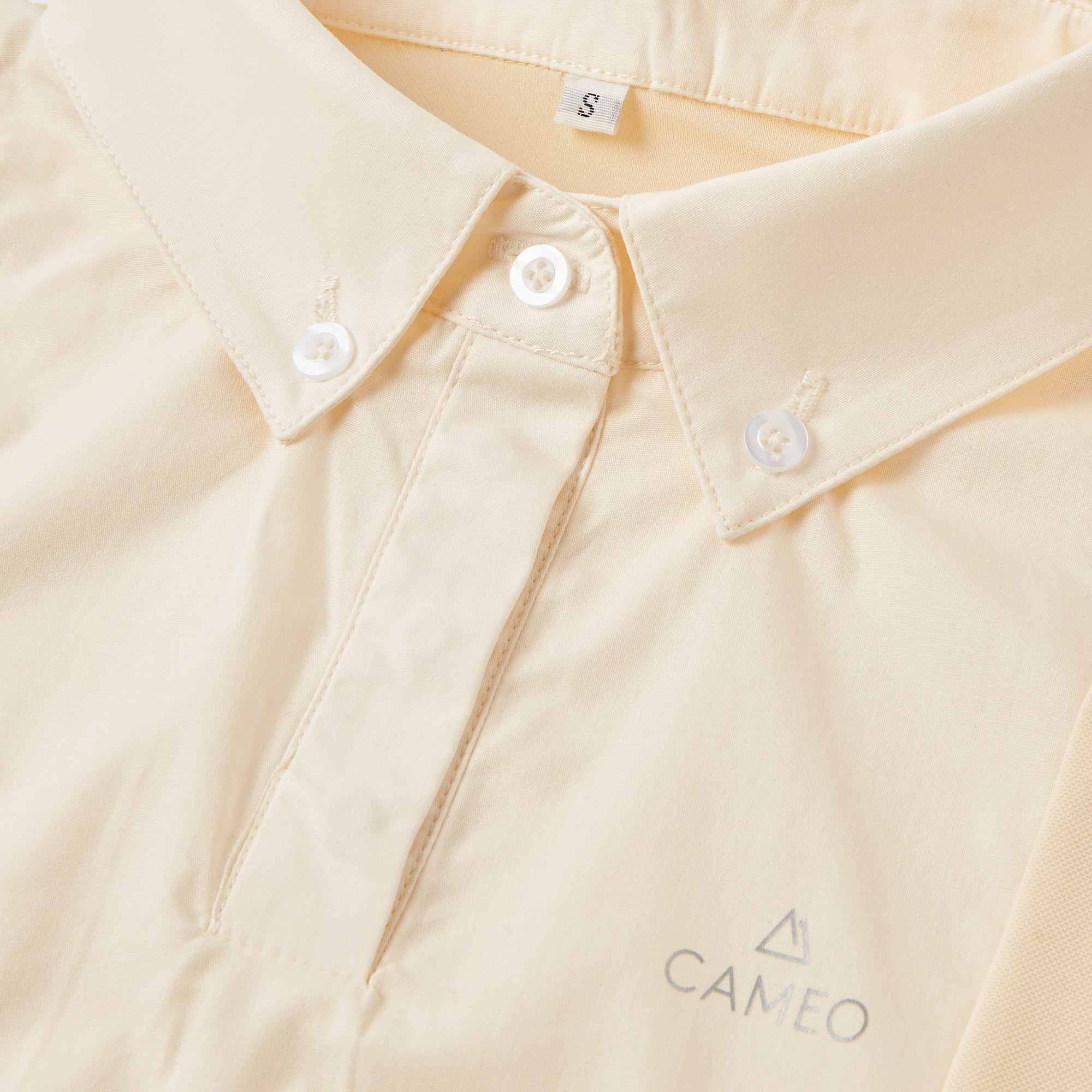 CAMEO Classic Yellow Showshirt | Equestrian Competition Shirt | Equiflair
