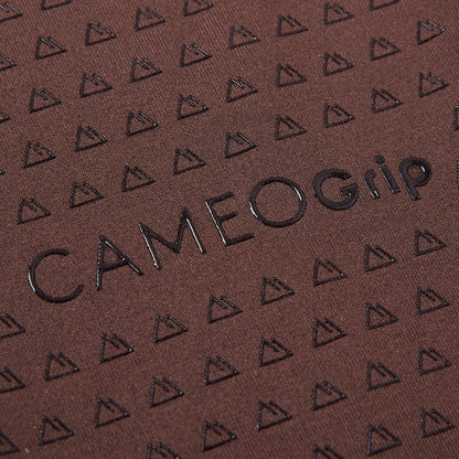 CAMEO Junior Winter Riding Tights Brown Fabric Detail | CAMEOgrip Pattern