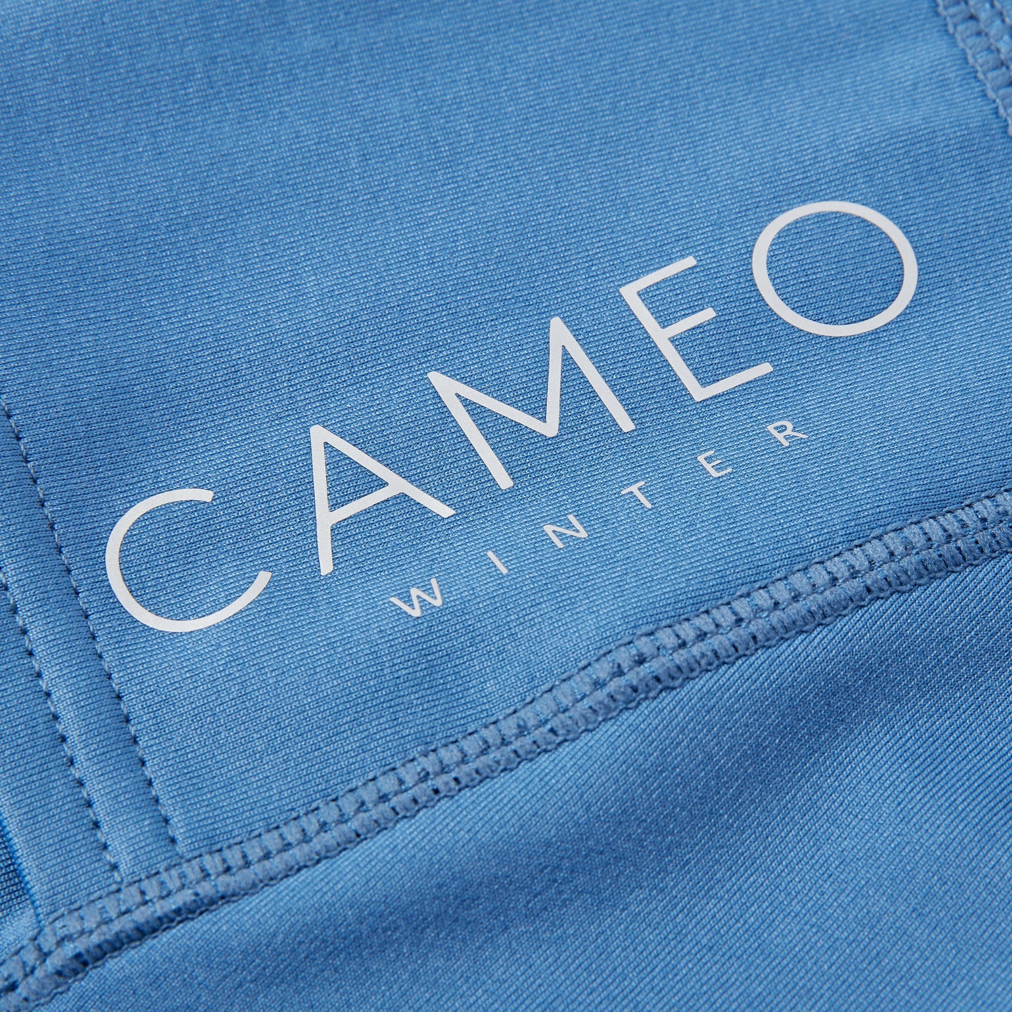 Cameo Junior Winter Riding Tights Blue: Thermal Equestrian Leggings for Girls | Equiflair C463