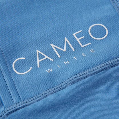 Cameo Junior Winter Riding Tights Blue: Thermal Equestrian Leggings for Girls | Equiflair C463