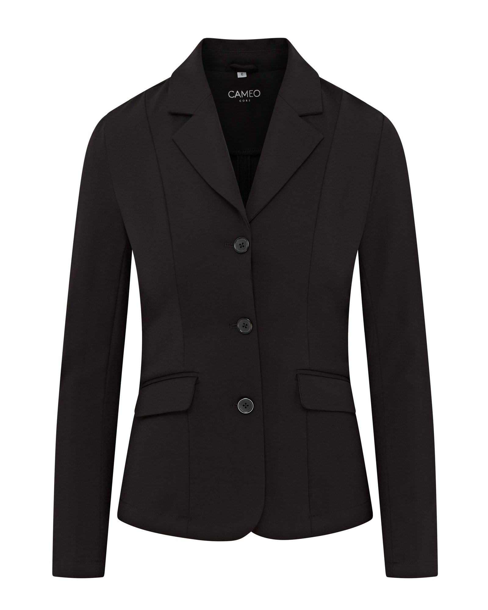 CAMEO ADA Black Show Jacket: Women's Riding Apparel, Fitted Competition Coat