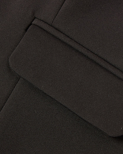 Equiflair CAMEO ADA Show Jacket Black: Close-up of Pocket Detail, Competition Apparel