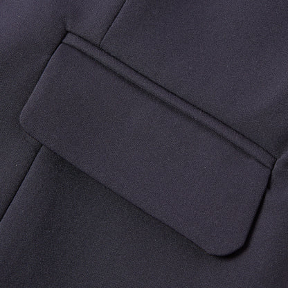 CAMEO ADA Navy Show Jacket: Equestrian Competition Apparel. Stretch Fabric, Fitted Design. Equiflair Brand