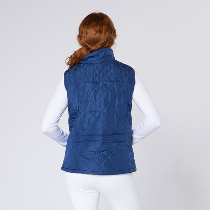 CAMEO ALL SEASON GILET NAVY - Women's Vest, Equiflair Riding Apparel