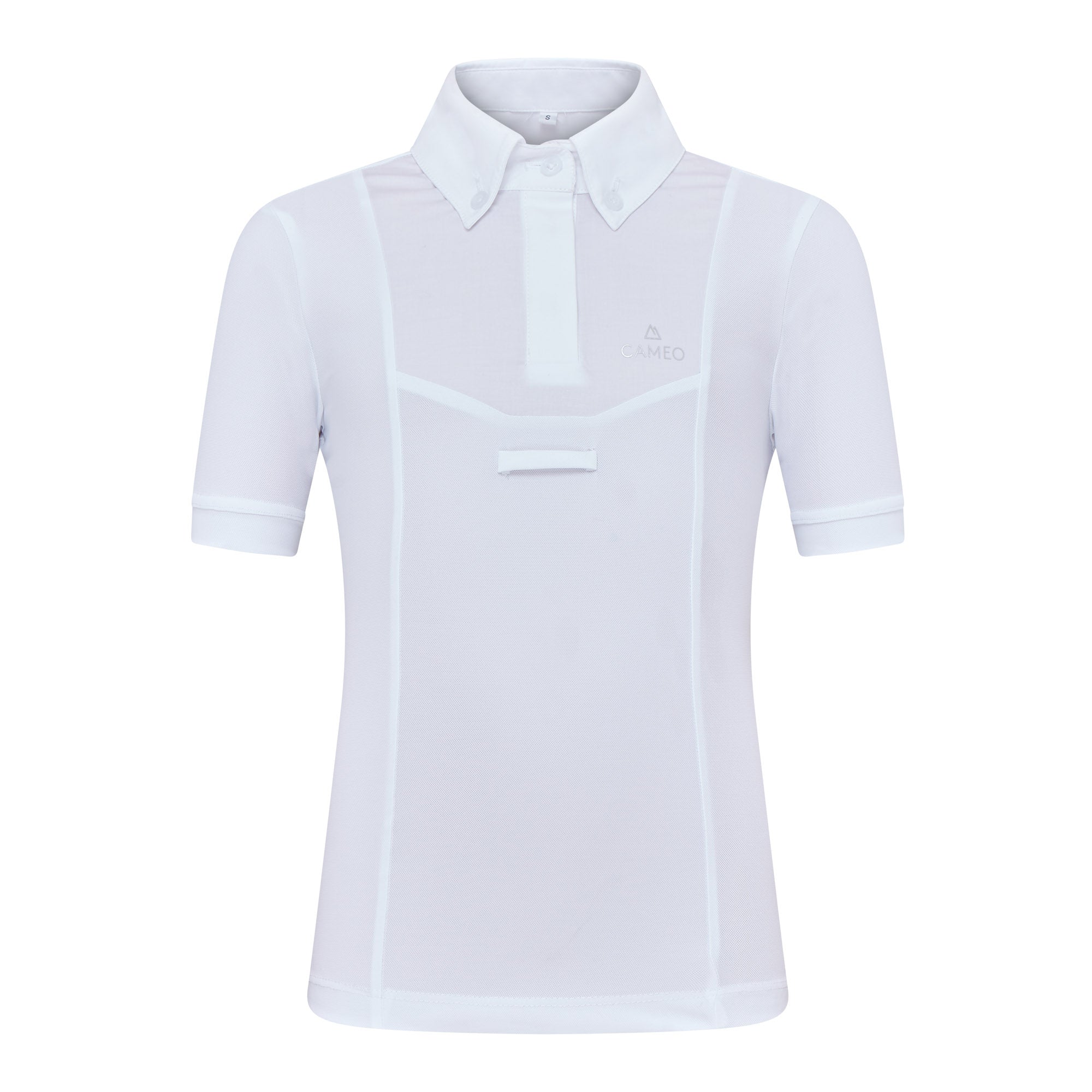 Cameo Junior Classic White Show Shirt | Equiflair Competition Apparel