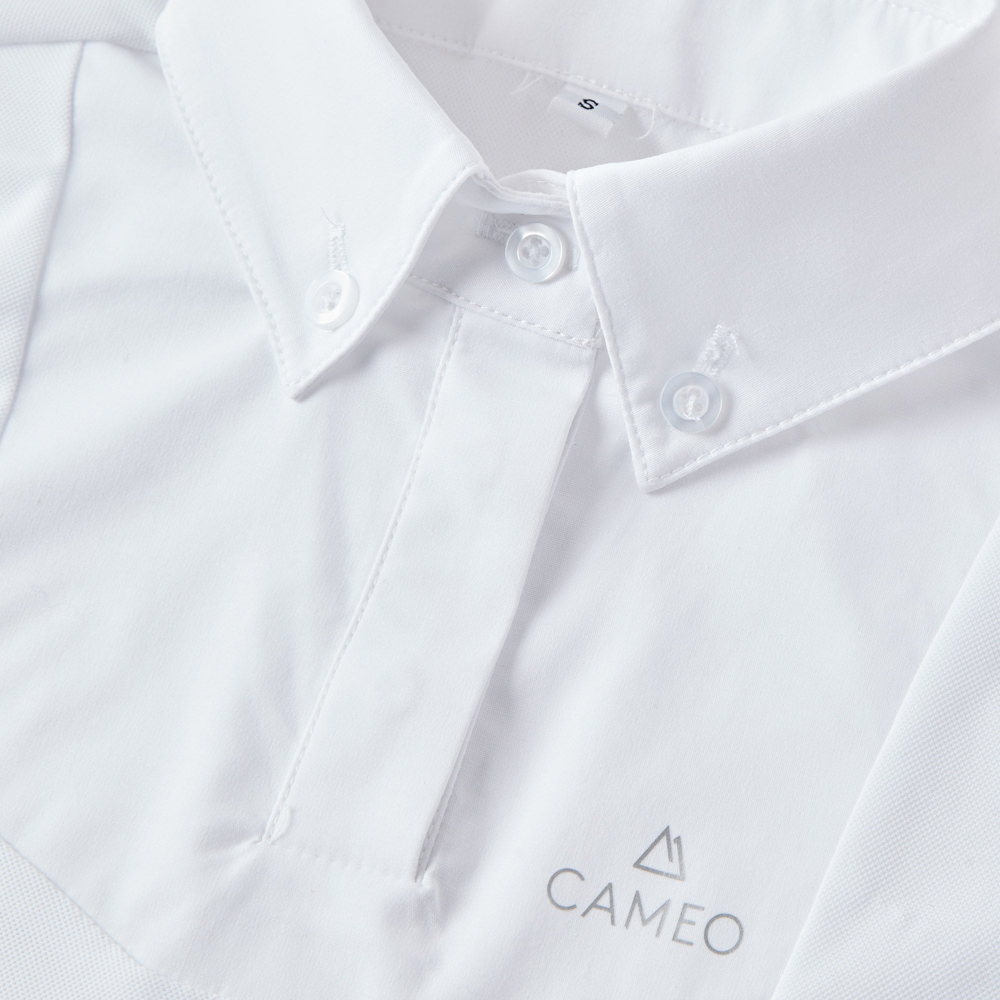 CAMEO Junior White Show Shirt - Equiflair | Technical, Breathable Riding Apparel
